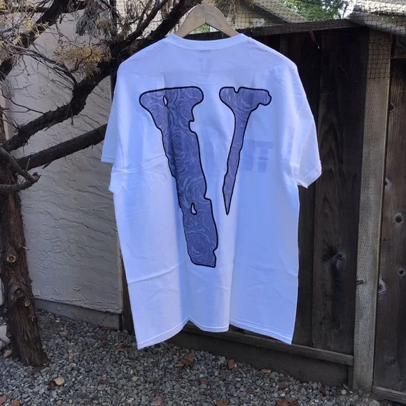 VLONE x Pop Smoke The Woo White Graphic T Shirt Size XL - Picture 1 of 6